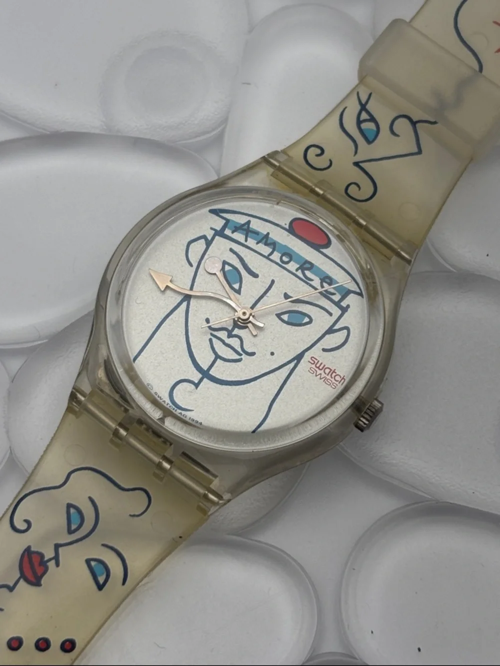 Swatch Watch - GK207 - Flowers - By Lindsay Kemp